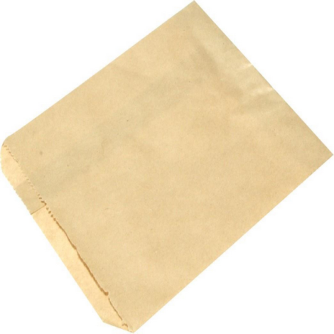 Square Strung Brown Paper Bags