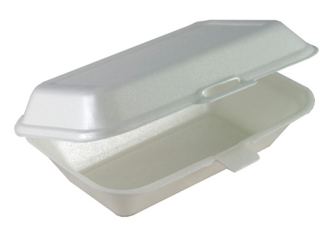Foam Clam Rectangle Containers