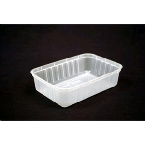 Natural Ribbed Container