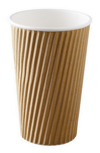 Brown Ripple Cups