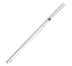 Regular White 6mm Straws