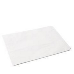 Square Flat White Grease Proof Bags