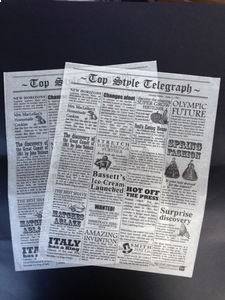 Newsprint Greaseproof Paper