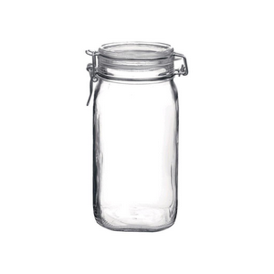 Fido With Clear Lid 1620ml Glass Jars