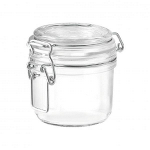 Fido With Clear Lid 200ml Glass Jars