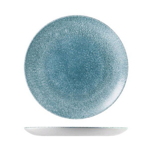 Round Coupe Stonecast Churchill Duck Egg Plates