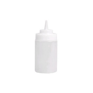 Wide Mouth Clear Squeeze Bottles