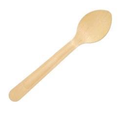 Wooden Eco Dessert Spoons